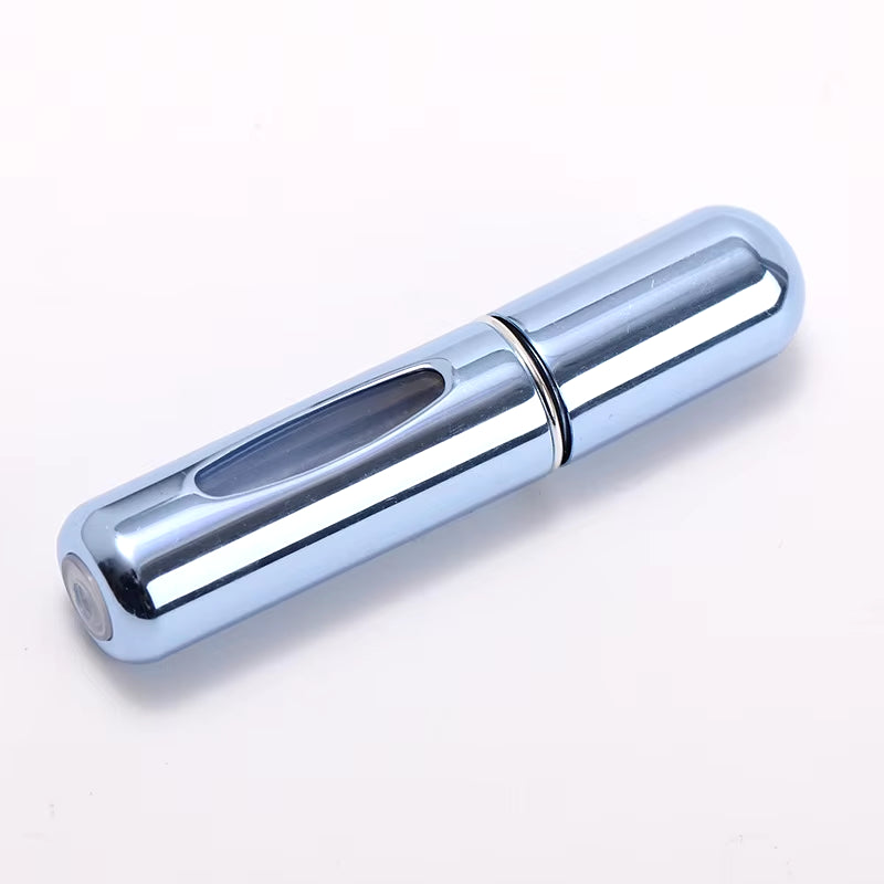 Elegant Refillable Perfume Atomizer - Pocket-Sized Spray for On-the-Go Freshness