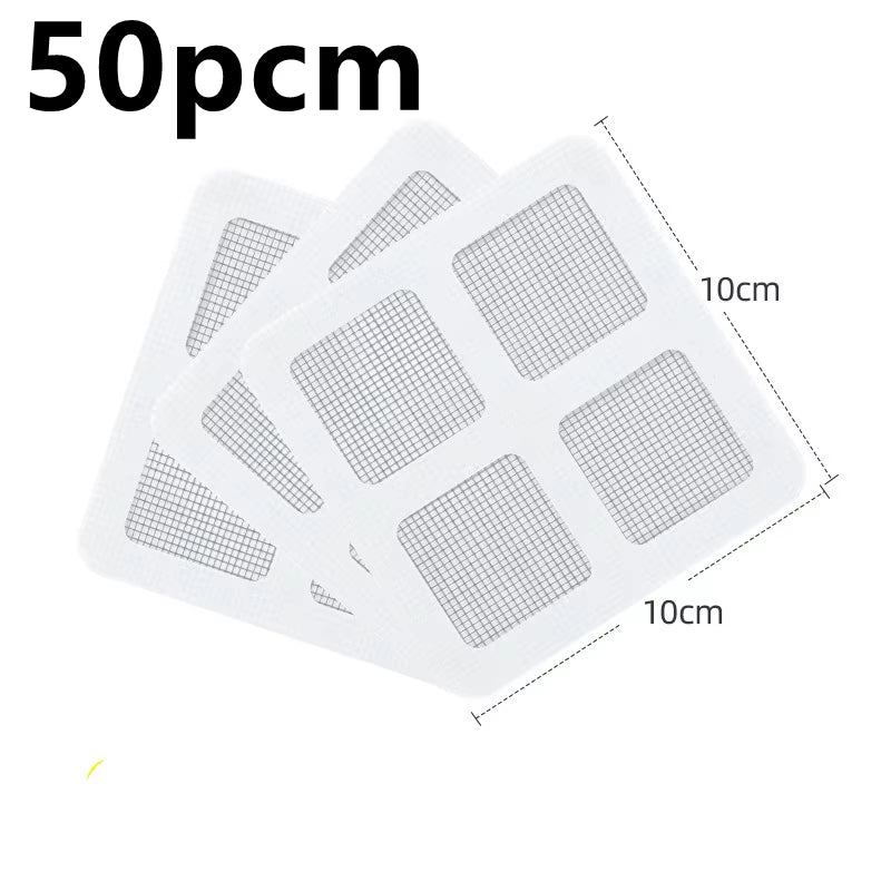 Anti-Clogging Drain Filter Patches - Disposable Floor Sink Strainers for Bathroom & Kitchen 