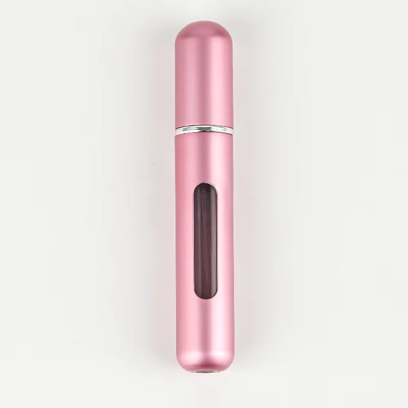 Elegant Refillable Perfume Atomizer - Pocket-Sized Spray for On-the-Go Freshness