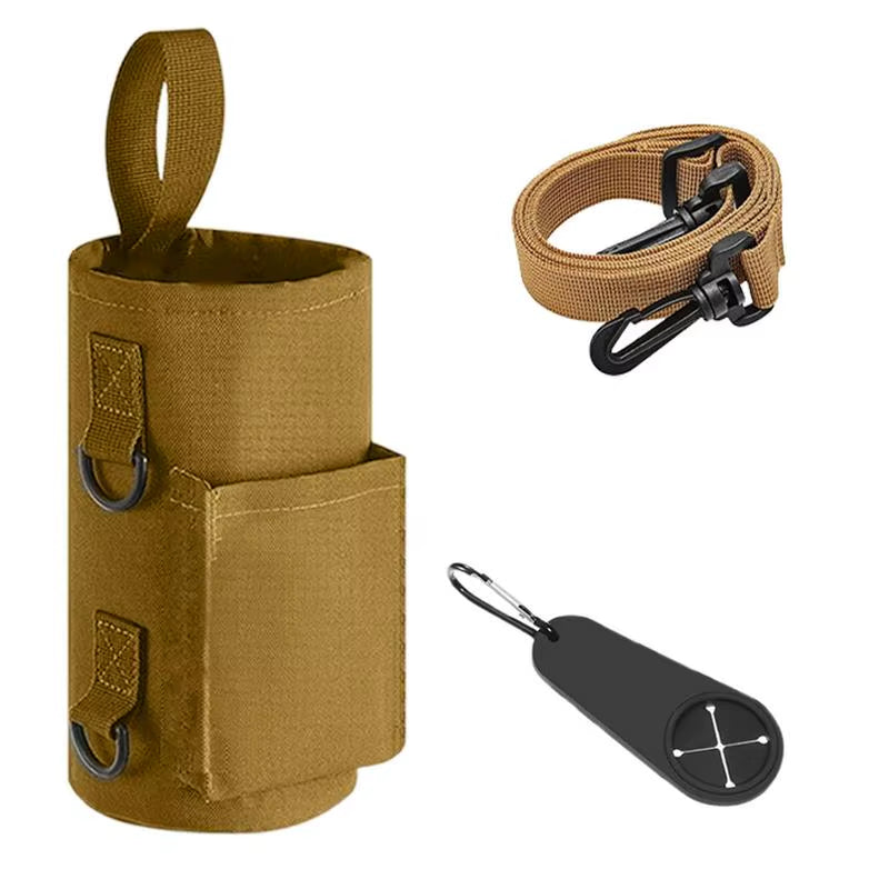 Portable Magnetic Water Bottle Holder with Non-Slip Sling - Stay Hydrated On-the-Go!