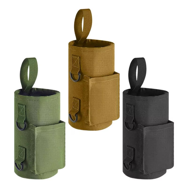 Portable Magnetic Water Bottle Holder with Non-Slip Sling - Stay Hydrated On-the-Go!