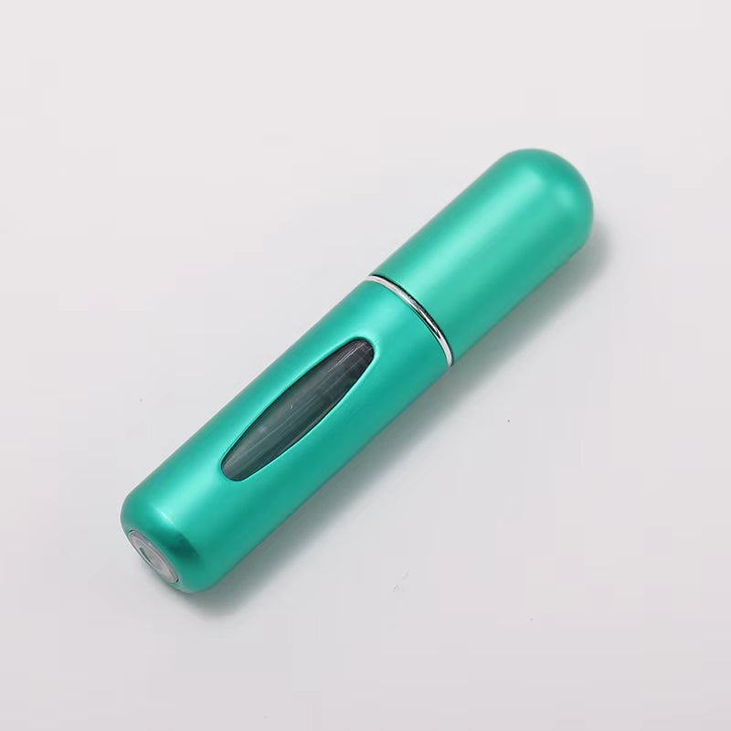 Elegant Refillable Perfume Atomizer - Pocket-Sized Spray for On-the-Go Freshness