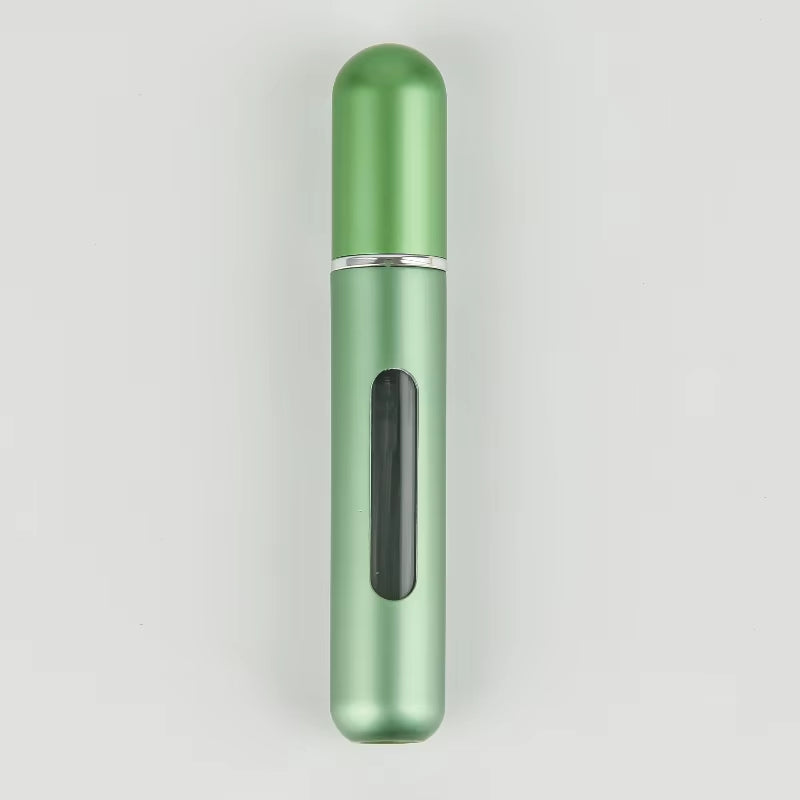 Elegant Refillable Perfume Atomizer - Pocket-Sized Spray for On-the-Go Freshness