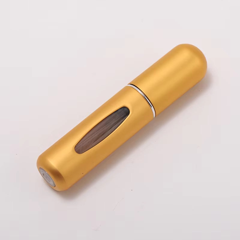 Elegant Refillable Perfume Atomizer - Pocket-Sized Spray for On-the-Go Freshness