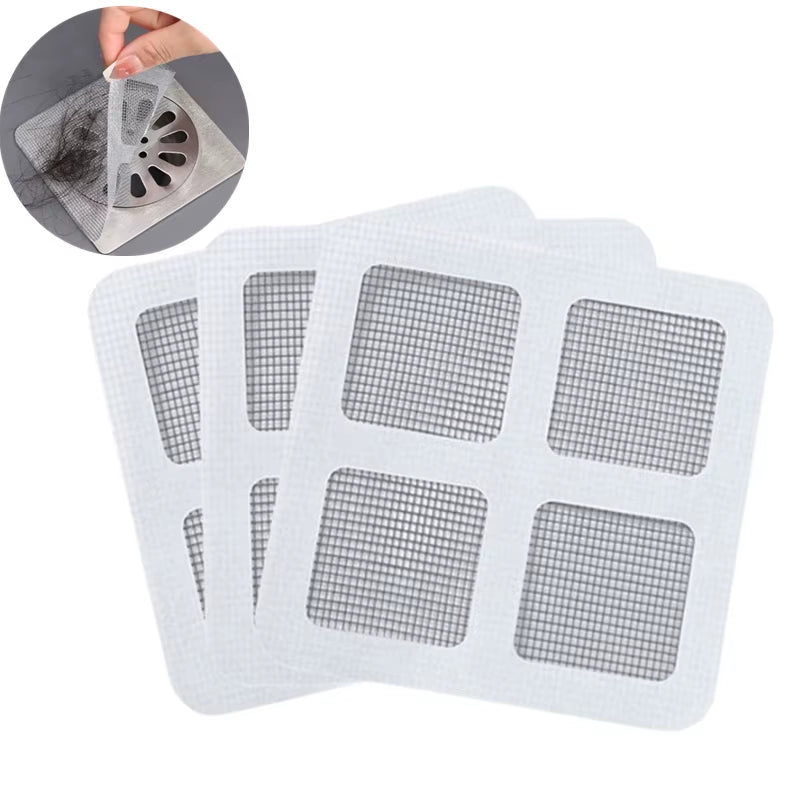 Anti-Clogging Drain Filter Patches - Disposable Floor Sink Strainers for Bathroom & Kitchen 