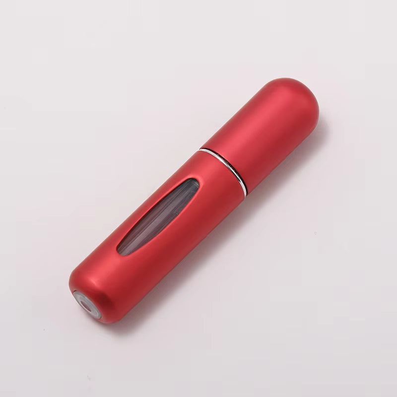 Elegant Refillable Perfume Atomizer - Pocket-Sized Spray for On-the-Go Freshness