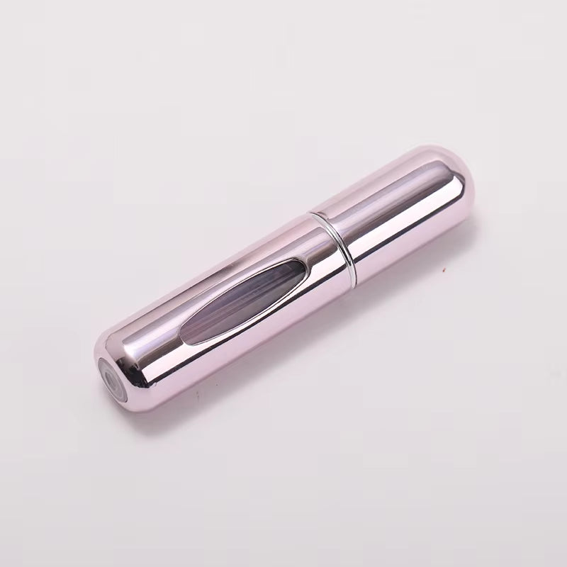 Elegant Refillable Perfume Atomizer - Pocket-Sized Spray for On-the-Go Freshness