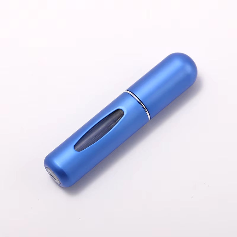 Elegant Refillable Perfume Atomizer - Pocket-Sized Spray for On-the-Go Freshness